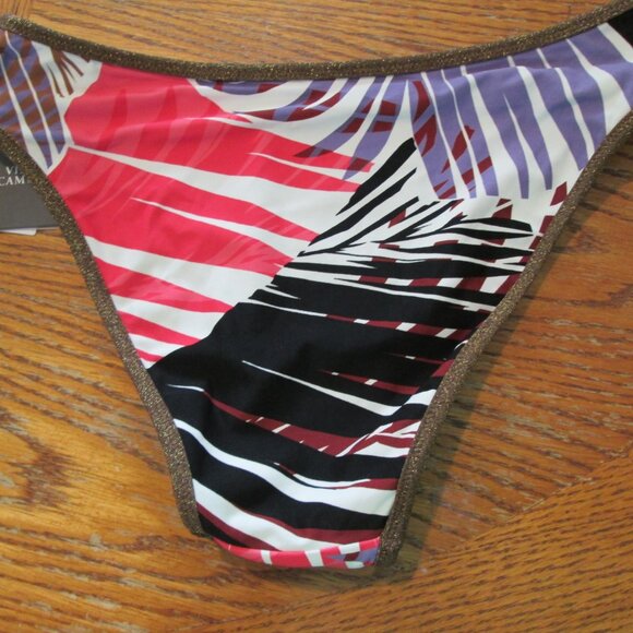 NWT Vince Camuto: Riviera Palm Reversible Bikini Bottom Sz S - Picture 6 of 8